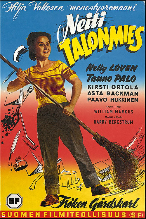 Neiti talonmies — постер