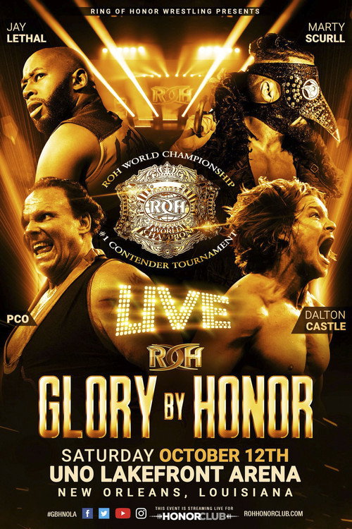 ROH: Glory By Honor XVII — постер