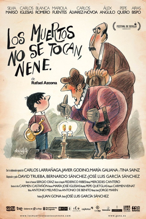 Los muertos no se tocan, nene — постер