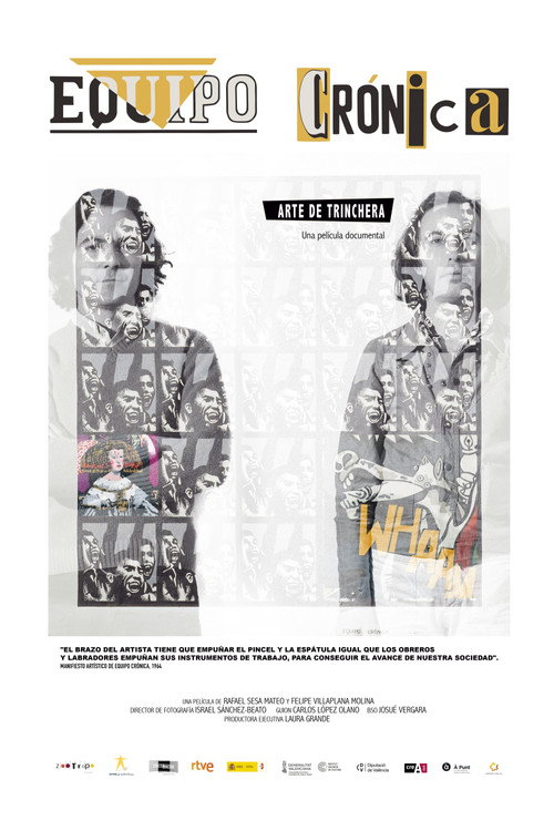 Equipo Crónica. Arte de trinchera — постер