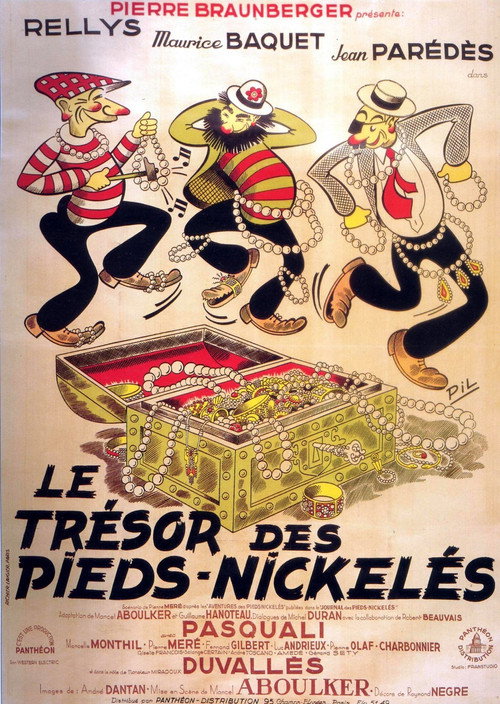 Le Trésor des Pieds-Nickelés — постер