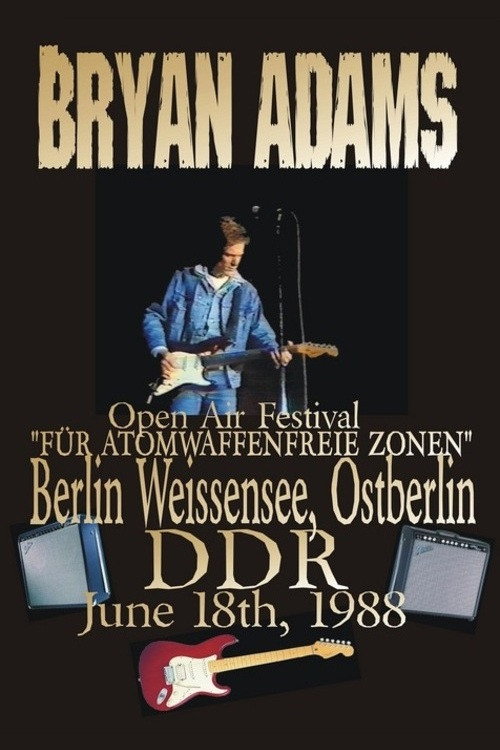 Bryan Adams - East Berlin — постер