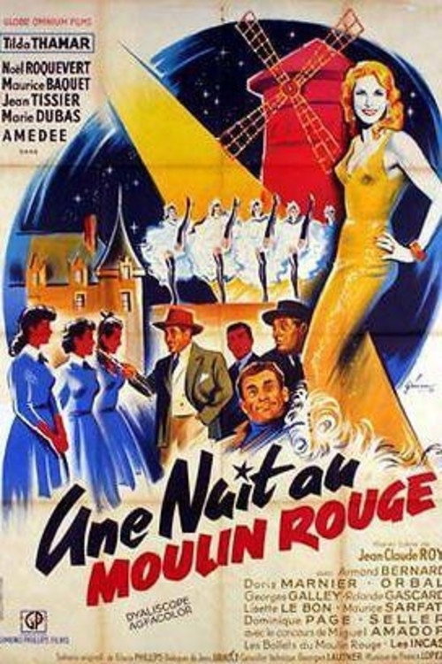 Une nuit au Moulin-Rouge — постер
