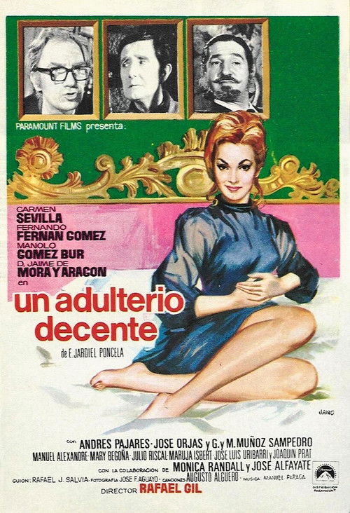 Un adulterio decente — постер