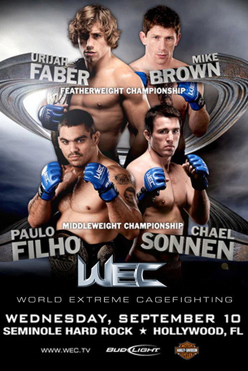 WEC 36: Faber vs. Brown — постер