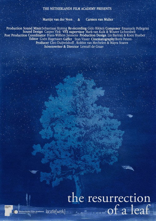 the resurrection of a leaf — постер