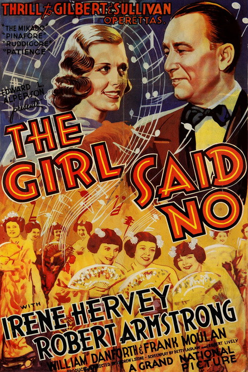 The Girl Said No — постер