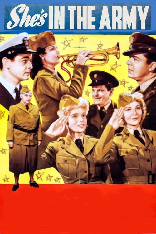 She's in the Army — постер