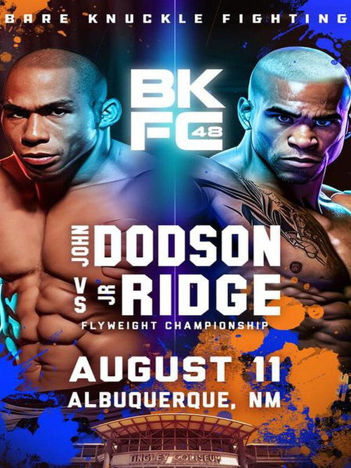 BKFC 48: Dodson vs. Ridge — постер