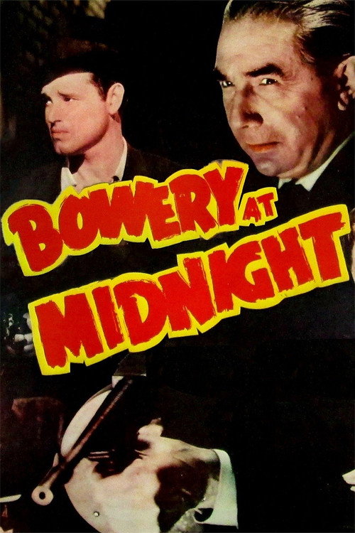 Bowery at Midnight — постер