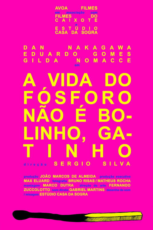 A Vida do Fósforo Não É Bolinho, Gatinho — постер