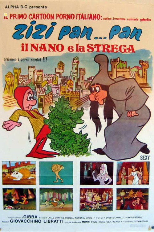 Il nano e la strega — постер