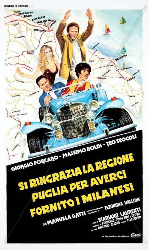 Si ringrazia la regione Puglia per averci fornito i milanesi — постер