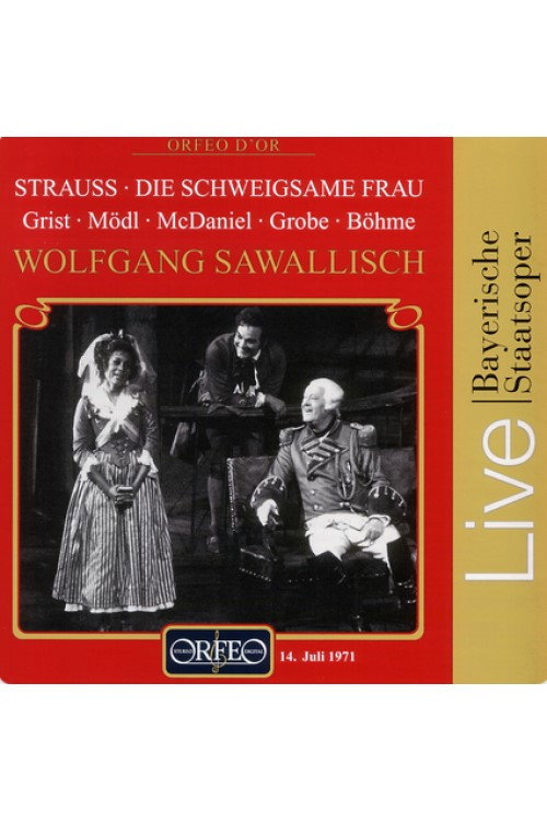Die Schweigsame Frau - Strauss — постер