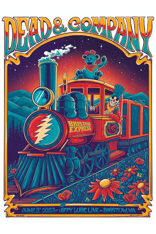 Dead & Company:2023-06-03 Jiffy Lube Live, Bristow, VA, USA — постер