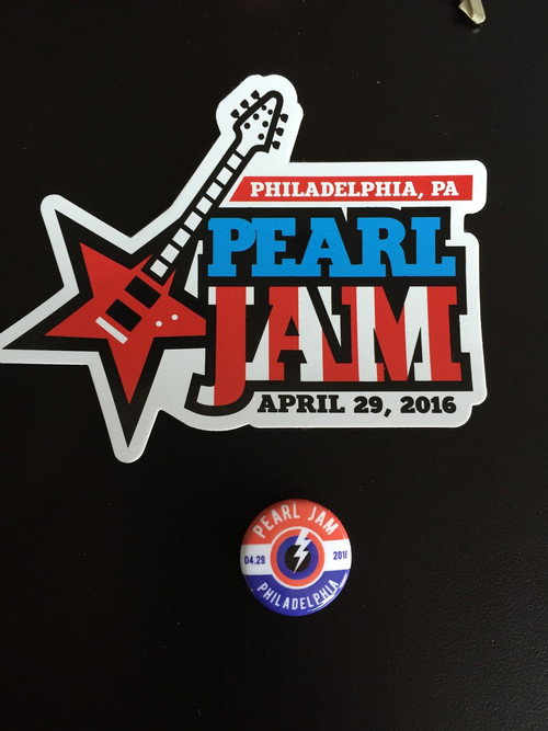 Pearl Jam - Philadelphia 2016 — постер
