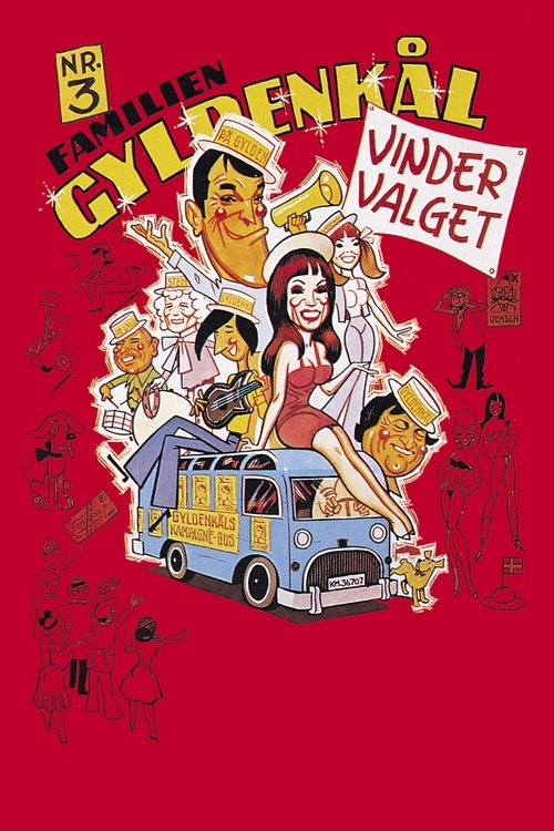 Familien Gyldenkål vinder valget — постер