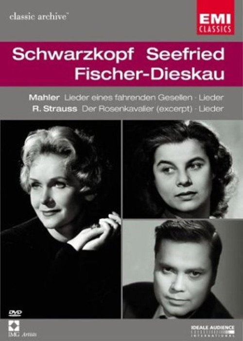 Schwarzkopf*, Seefried*, Fischer-Dieskau* – Mahler . R. Strauss — постер