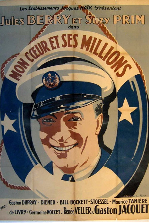 Mon cœur et ses millions — постер