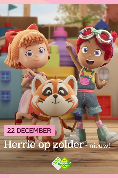 Herrie op zolder — постер