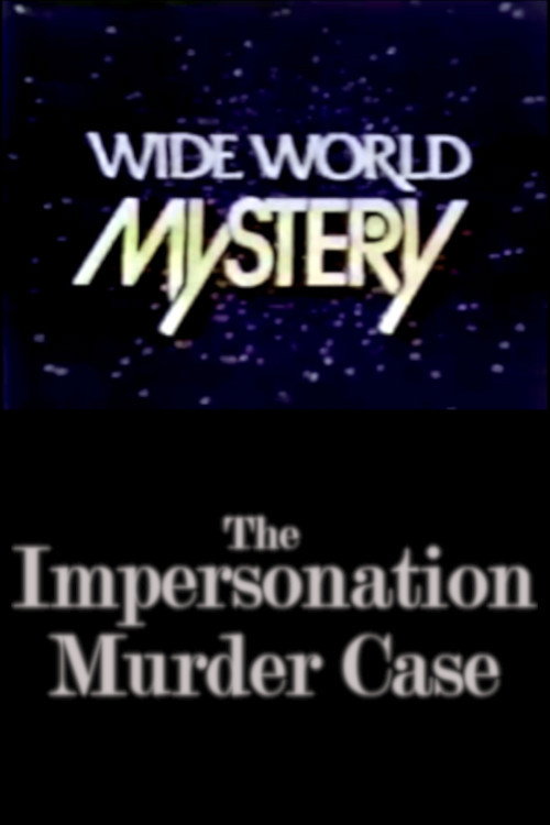 The Impersonation Murder Case — постер