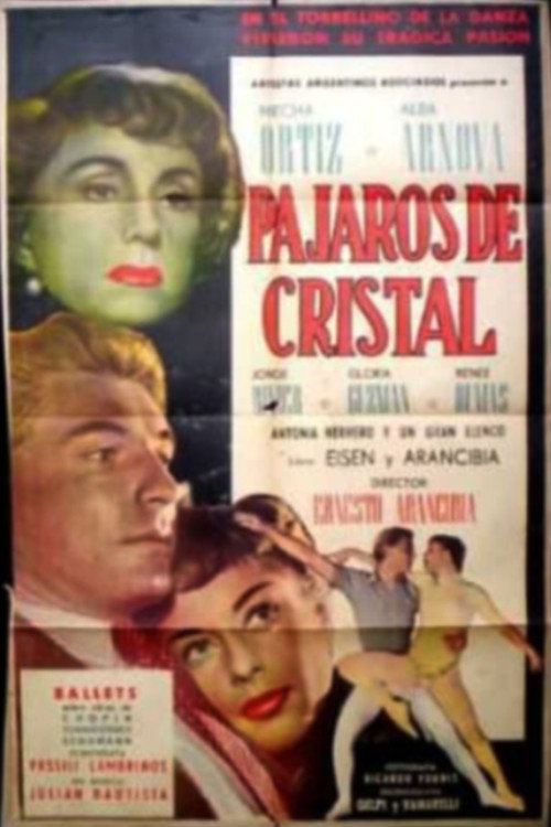 Pájaros de cristal — постер