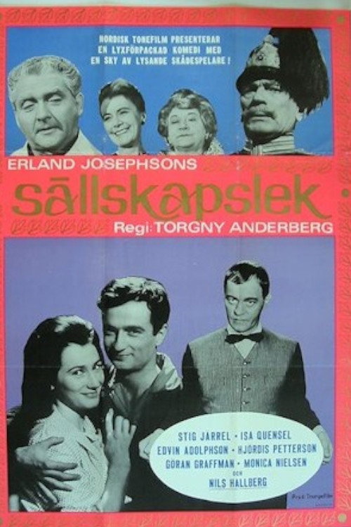 Sällskapslek — постер