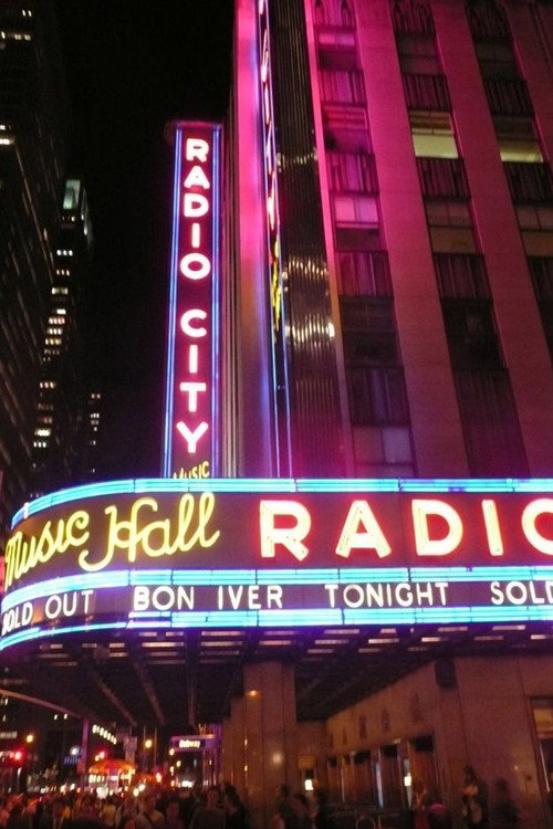 Bon Iver Live From Radio City — постер