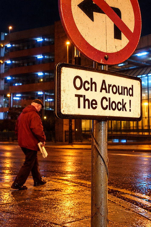 Och Around the Clock — постер