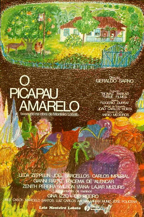 O Picapau Amarelo — постер