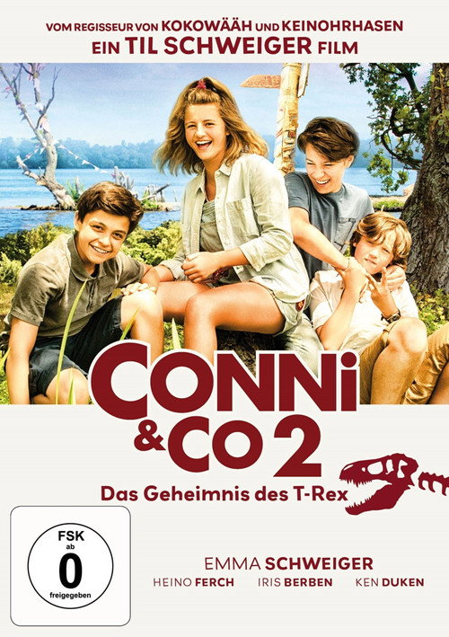 Конни и компания 2: Тайна Ти-Рекса — постер