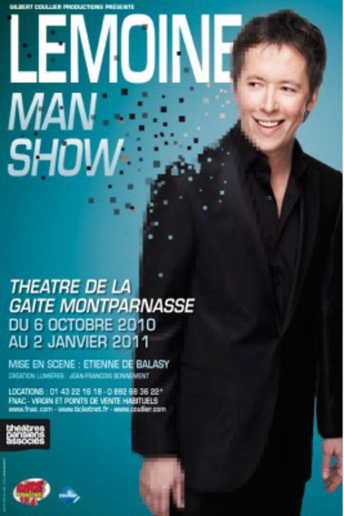 Jean-Luc Lemoine - Lemoine Man Show — постер