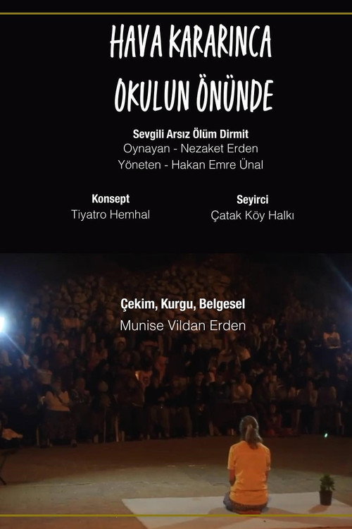 Hava Kararınca Okulun Önünde — постер