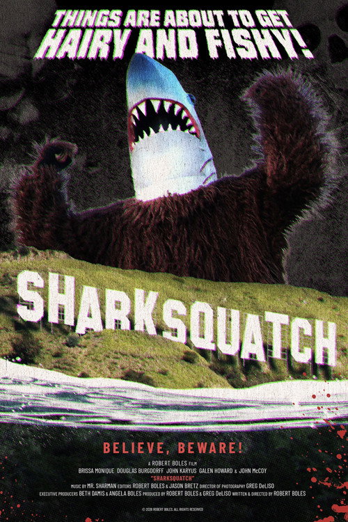 Sharksquatch — постер