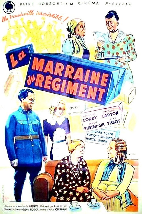 La marraine du régiment — постер