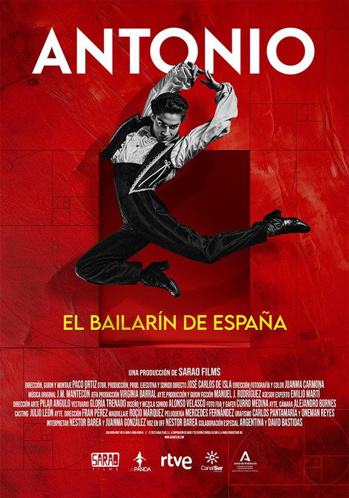 Antonio. El bailarín de España — постер