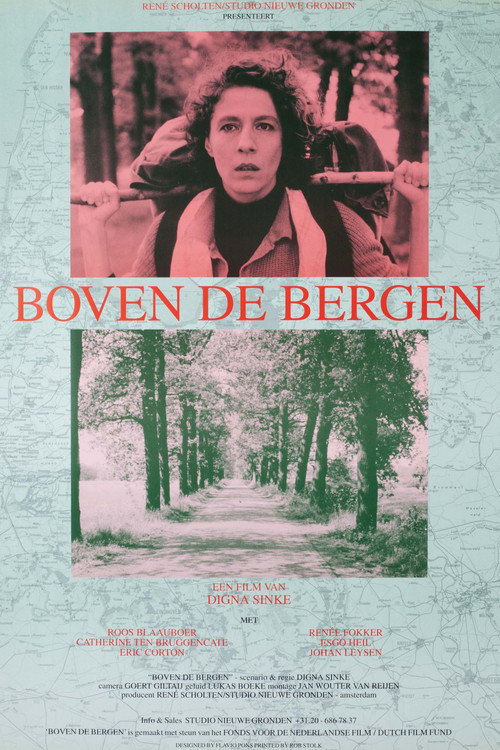 Boven de bergen — постер