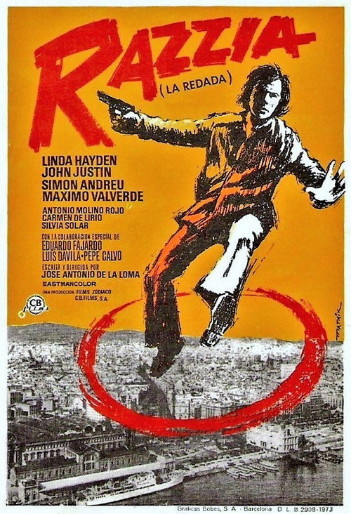 La redada — постер