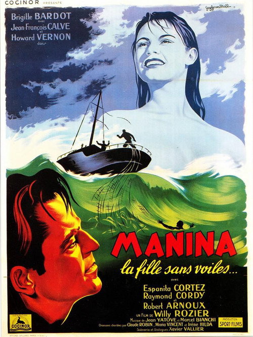 Manina, la fille sans voiles — постер