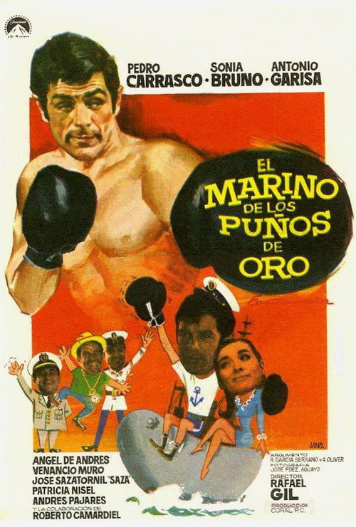 El marino de los puños de oro — постер