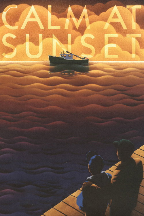 Calm at Sunset — постер