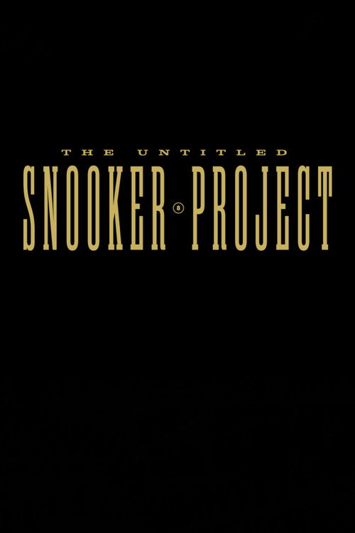 The Untitled Snooker Project — постер