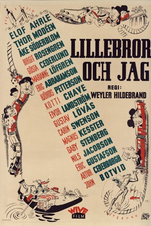 Lillebror och jag — постер