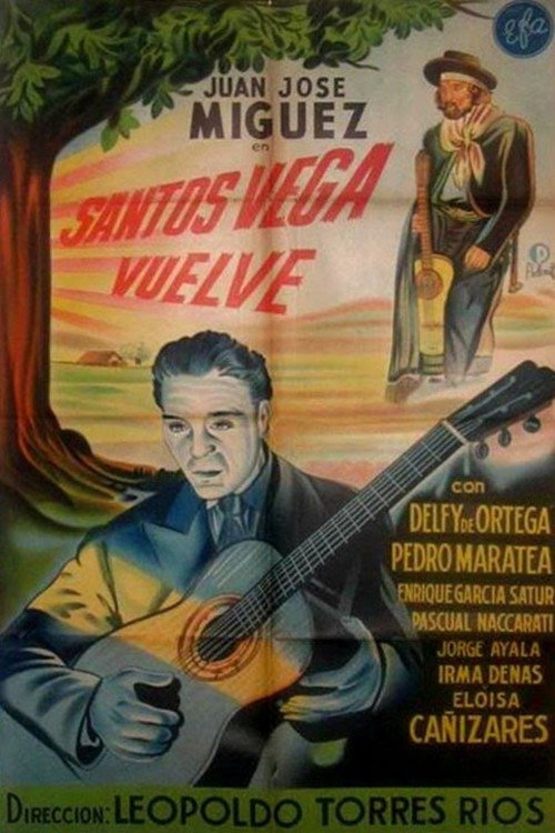 Santos Vega vuelve — постер