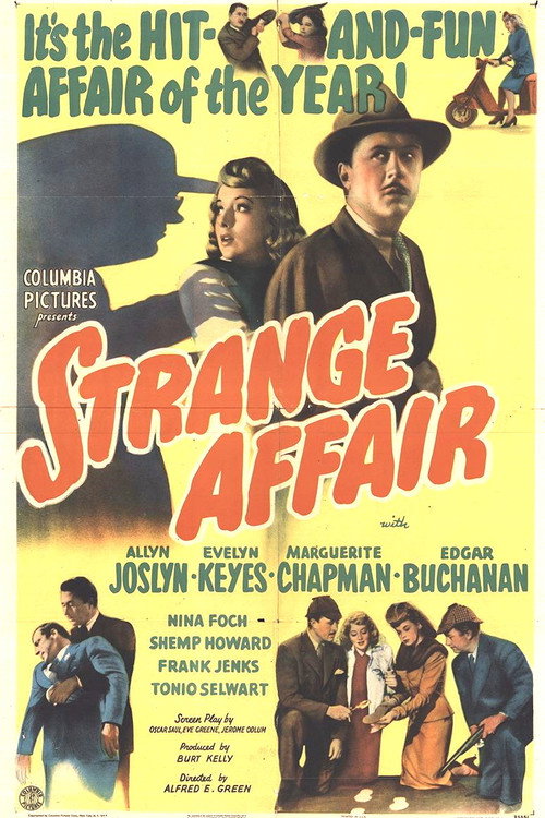 Strange Affair — постер