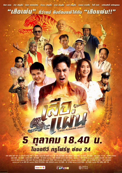 เสือแผ่น — постер
