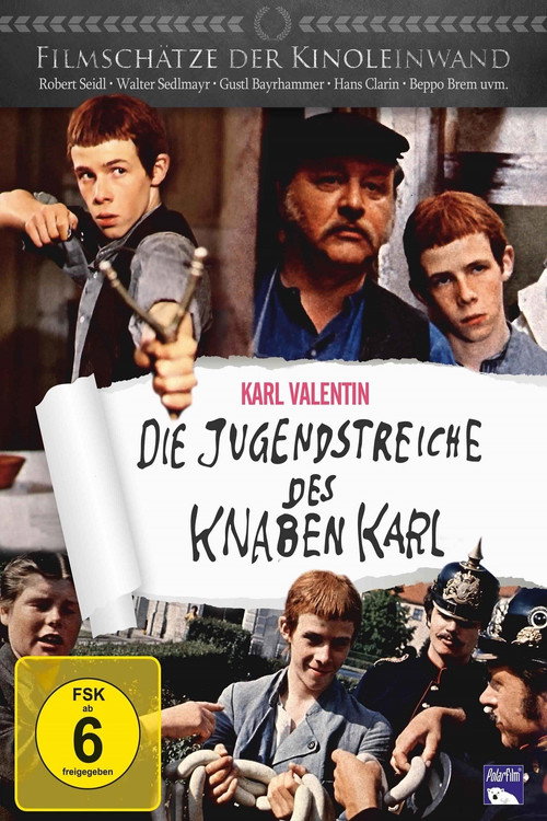 Die Jugendstreiche des Knaben Karl — постер
