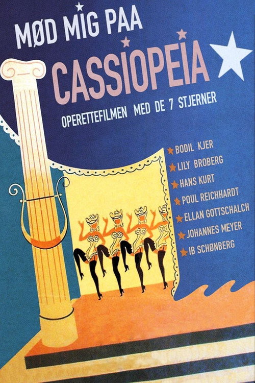 Mød mig paa Cassiopeia — постер
