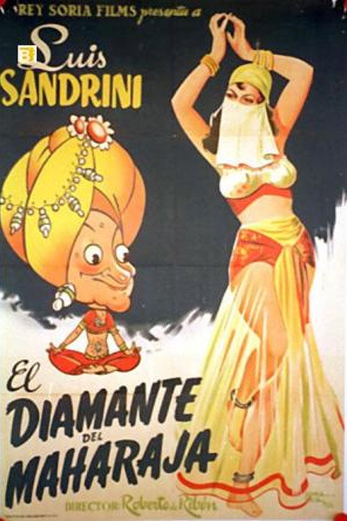 El diamante del maharajá — постер