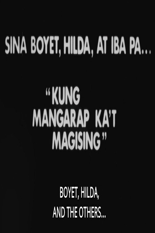 Si Boyet, Si Hilda atbp… — постер